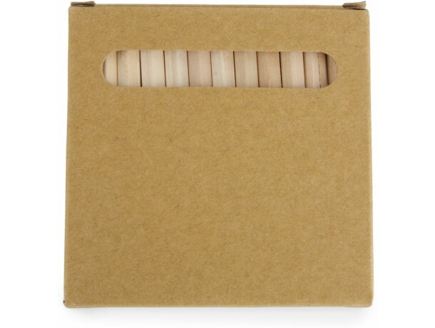 Caja para colorear con lápices personalizada
