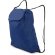 Bolsa mochila de nylon con cuerdas personalizada azul royal
