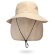 Sombrero ajustable Cairo de microfibra con sistema convertible Piedra detalle 1