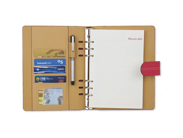 Agenda Milan Azul Dia Pagina detalle 1