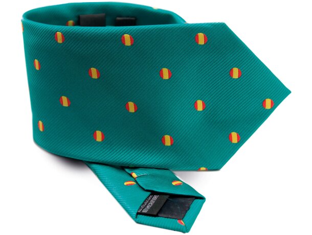 Corbata en poliester bandera barato