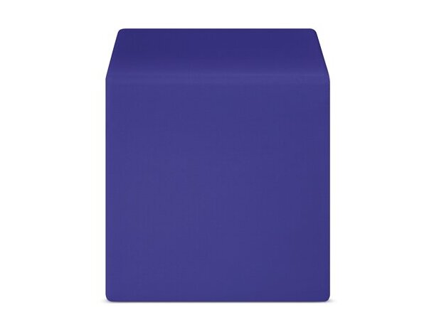 Cubo antiestrés Bloque de espuma PU con grabación digital Azul detalle 2