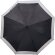Paraguas automático con mango y detalles del mismo color Negro