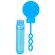 Pompero de burbujas Boble con líquido jabonoso pack 24 uds Azul detalle 2