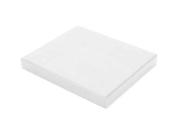 Set cuaderno A6 y bolígrafo Zadie personalizable corporativo Blanco detalle 1