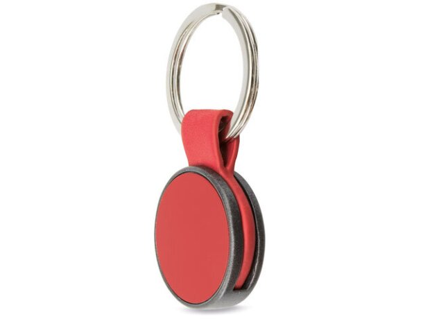 Llavero metalico crosby rojo
