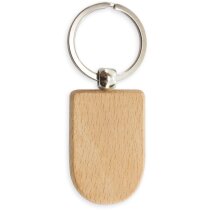 Llaveros de madera para personalizar en forma de escudo