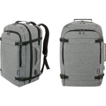 Mochila viaje poliéster con apertura 180º