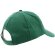 Gorra 100% algodón velcro Navia verde