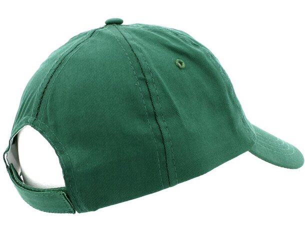 Gorra con ojetes de metal y 5 paneles