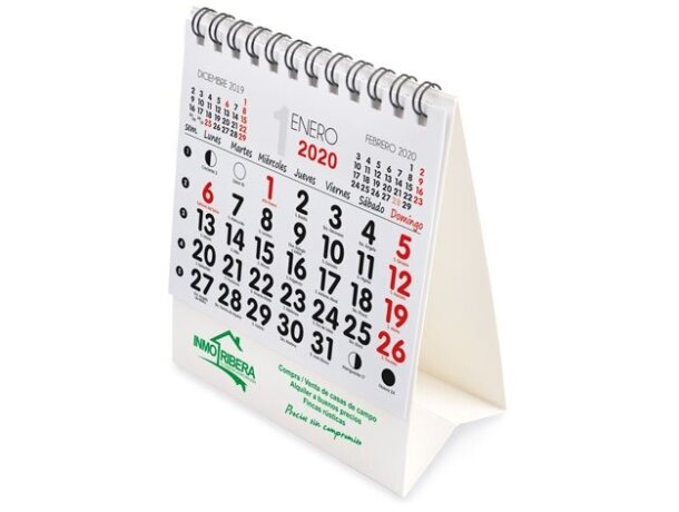 Calendario De Sobremesa Pequeno calendario pequeño