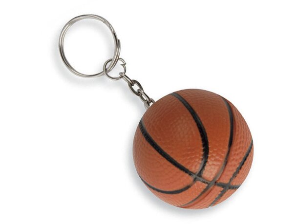 Llavero personalizado antiestrés pelota de baloncesto