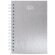 Agendas diarias carton cubierta rígida Plata