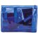 Neceser transparente travel azul