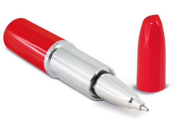 Boligrafo forma pintalabios Ruby rojo