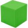 Cubo antiestrés Bloque de espuma PU con grabación digital Verde