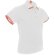 Polo manga corta detalles de color para hombre 220 g/m2