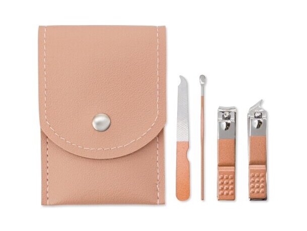 Set de manicura Primor con estuche PU y herramientas de acero detalle 11
