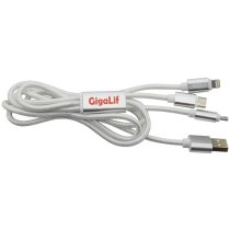 Cable 3 en 1 con conector c Cable 3 en 1 con conector c