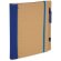 Cuaderno a5 carton reciclado Dipa azul royal