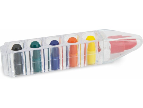 Estuche de ceras de colores personalizada Estuche de ceras de colores personalizada