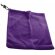 Braga polar con función de gorro morada barata