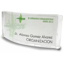 Identificador curvo Federal personalizado