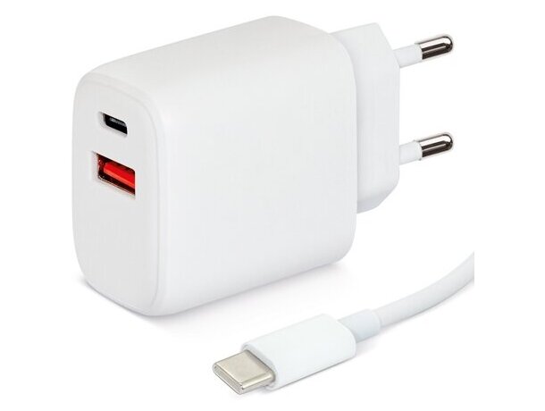 Cargador Speedy 30W con cable USB-C de carga rápida detalle 4