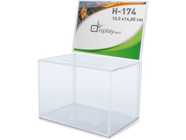 Urna portagrafica a6 sin cerradura Election