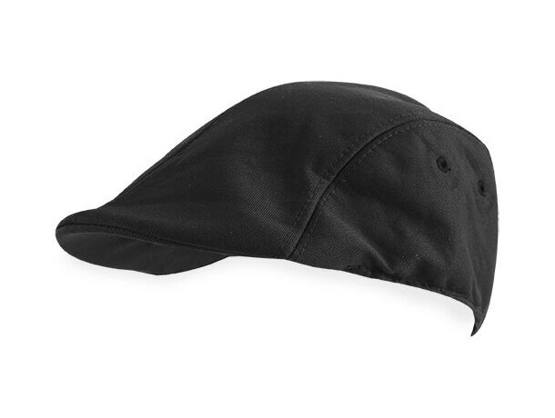 Gorra estilo fashion en poliester algodón negro