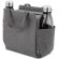 Bolsa nevera Yaky con interior aislante y bolsillos laterales Gris detalle 10