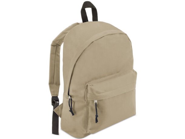 Mochila con bolsillo exterior pequeño piedra