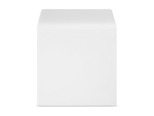 Cubo antiestrés Bloque de espuma PU con grabación digital Blanco detalle 4