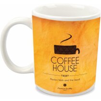 Taza de cerámica de cafe para sublimación blanca Taza de cerámica de cafe para sublimación blanca