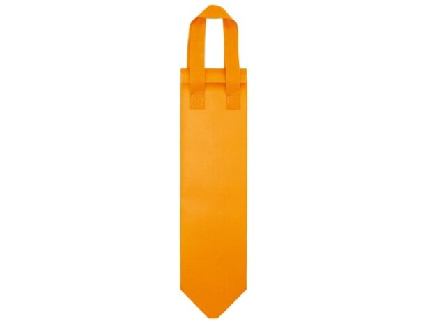 Bolsa isotérmica Cata para vino con revestimiento aluminio Naranja detalle 13