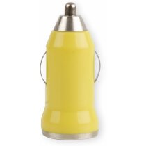 Cargador portátil para el coche personalizado amarillo Cargador portátil para el coche personalizado amarillo