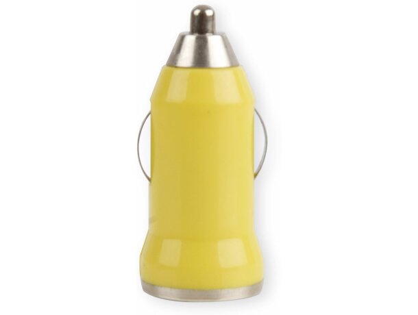 Cargador de coche usb amarillo merchandising amarillo