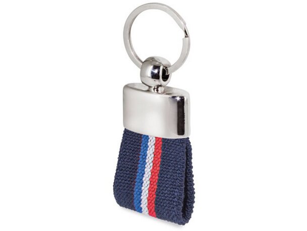 Llavero cinturon bandera Derex Francia/azul marino detalle 4