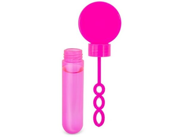 Pompero de burbujas Boble con líquido jabonoso pack 24 uds Fucsia detalle 6