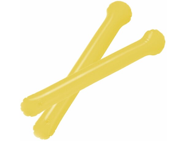 Palos de tambor de pvc hinchables personalizado amarillo Palos de tambor de pvc hinchables personalizado amarillo