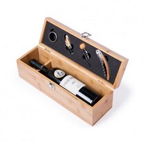 Set Provenza bambú con abrebotellas y accesorios
