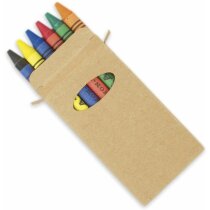 Caja de cartón de 6 ceras personalizado Caja de cartón de 6 ceras personalizado
