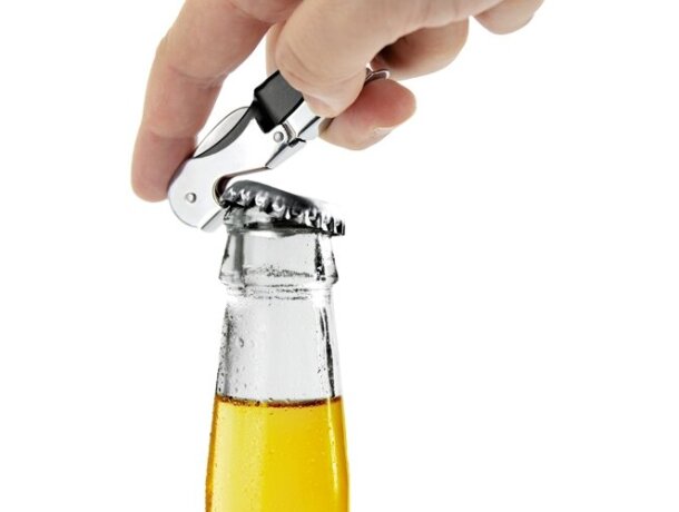 Set de vino 3 piezas Merlot con sacacorchos y dosificador detalle 4