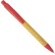 Boligrafo de bambu y fibra de trigo Terry rojo