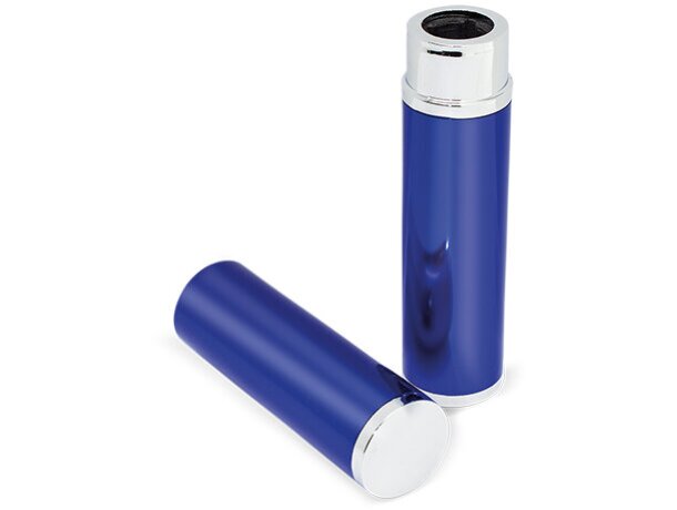 Estuche elegante de metal pierre delene azul/plata