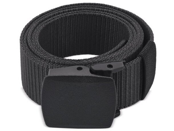 Cinturon elastico bandera/ne negro