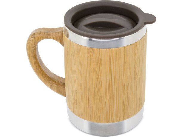 Vaso bambu/acero inoxidable Brunei