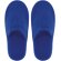 Zapatillas acabado de rizo en algodón Azul royal