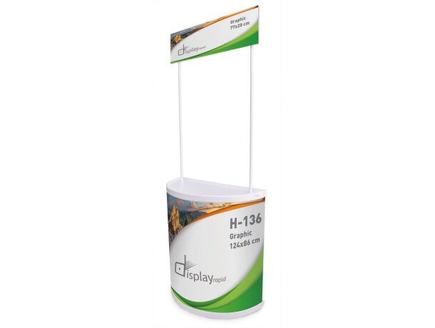 Mostrador semicirculo promocional Onzo