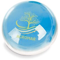 Pisa papeles redondo de cristal personalizado personalizado